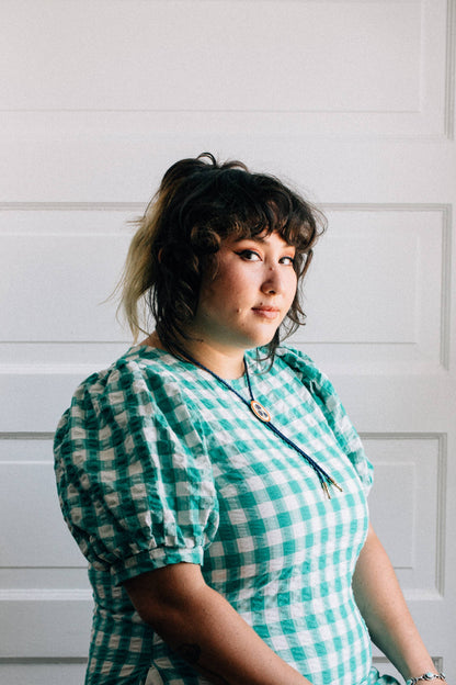 Floral Bolo Tie with Crush