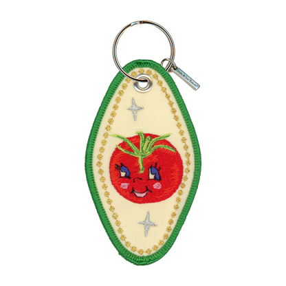 Hello Darlin' Embroidered Keychain