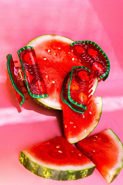 Watermelon Hair Claw