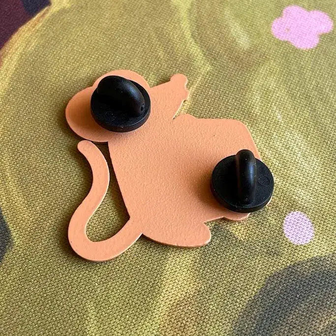 Cheese Rat Enamel Pin