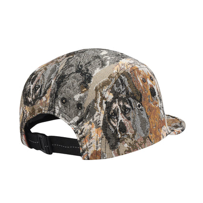 Dog Jacquard 5-Panel Camp Cap