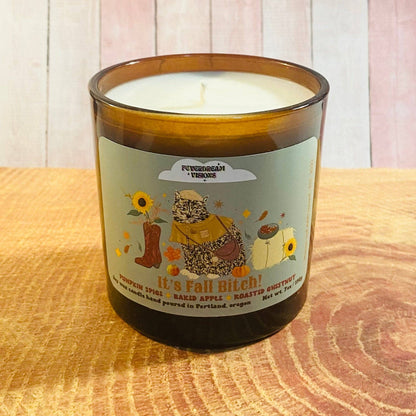 It’s Fall Bitch! Candle