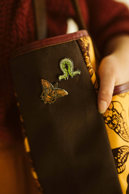Clover Looper Moth (Inchworm) Pin Set