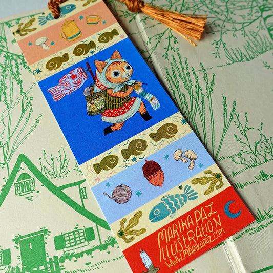 Cat Adventure Bookmark