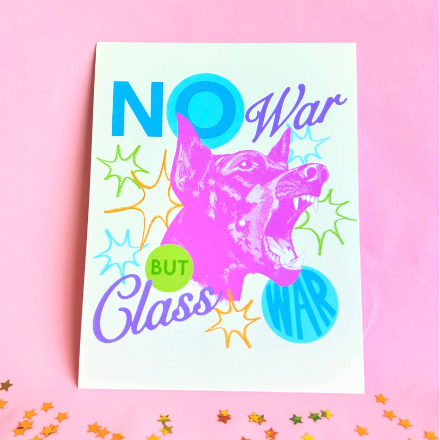 No War But Class War Print