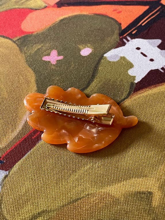 Autumn Leaf Hair Clip Barrette