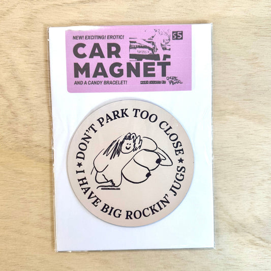 Big Rockin' Jugs Car Magnet