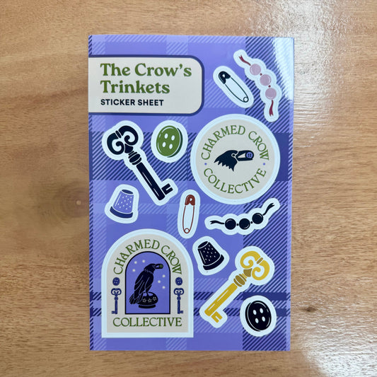 The Crow's Trinkets Sticker Sheet