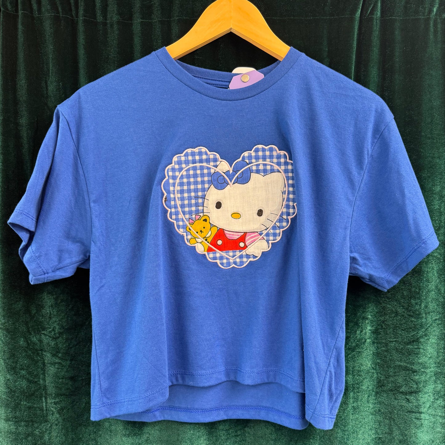 Hello Kitty Applique Crop Top (L)