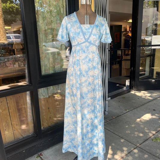 Handmade Vintage Seagull Dress (XS-S)