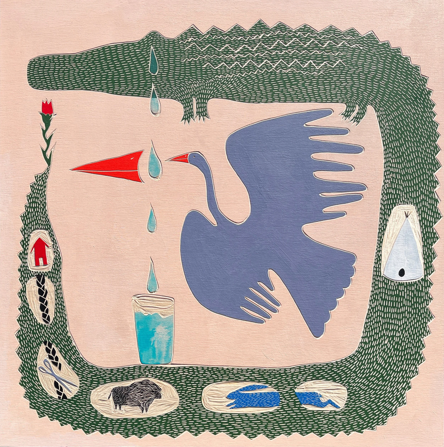 Crocodile Tears Giclée Print