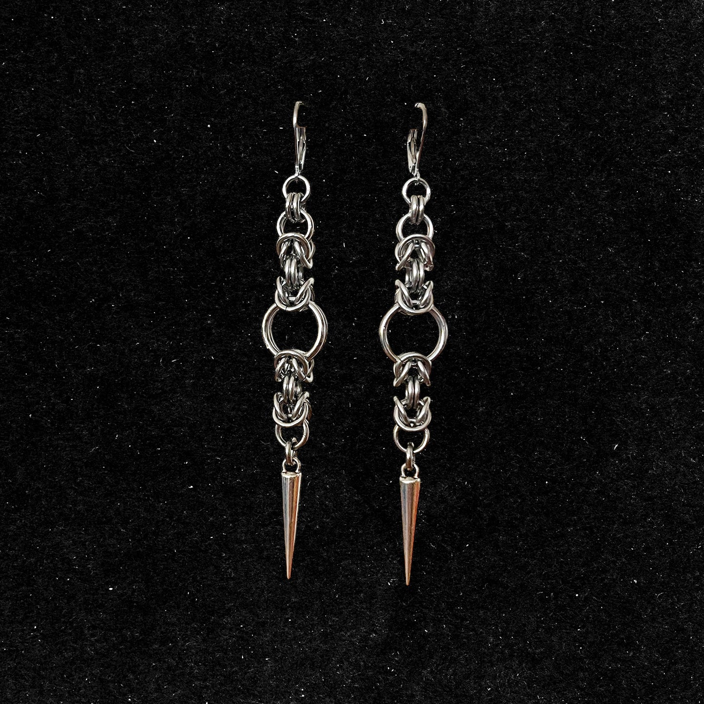 Drop Spike Earrings