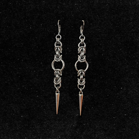 Drop Spike Earrings