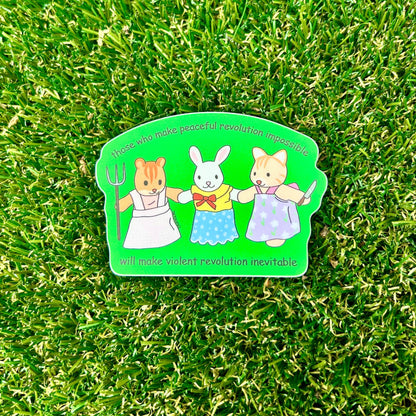Violent Revolution Critter Sticker