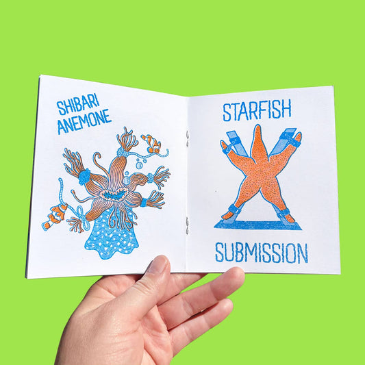 THE BOTTOM FEEDERS Risograph Zine