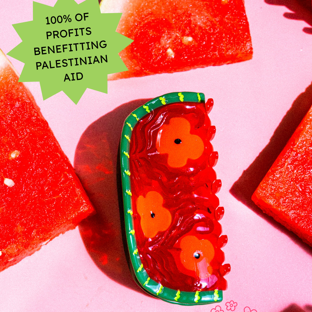 Watermelon Hair Claw