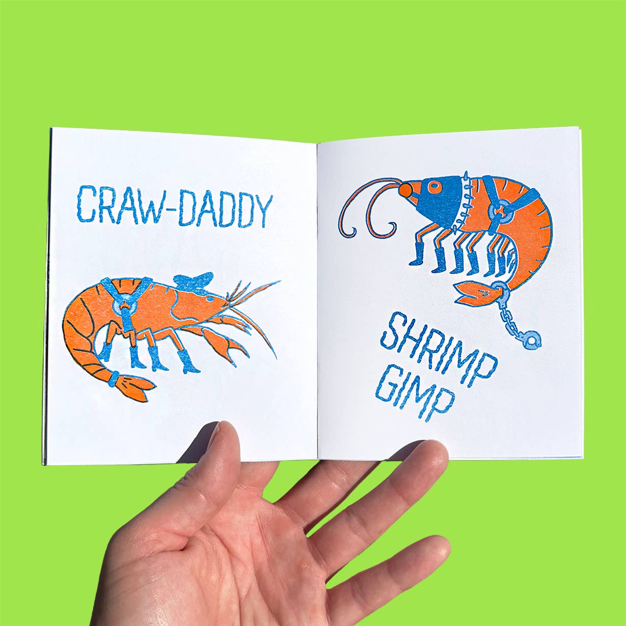 THE BOTTOM FEEDERS Risograph Zine