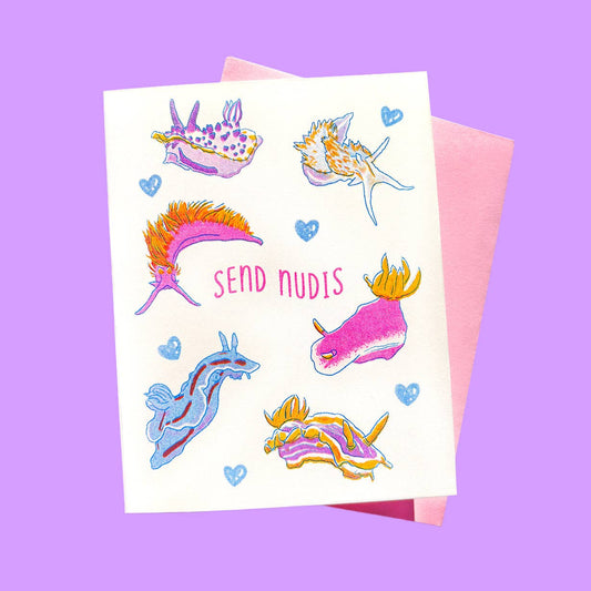 SEND NUDIS - Riso Greeting Card