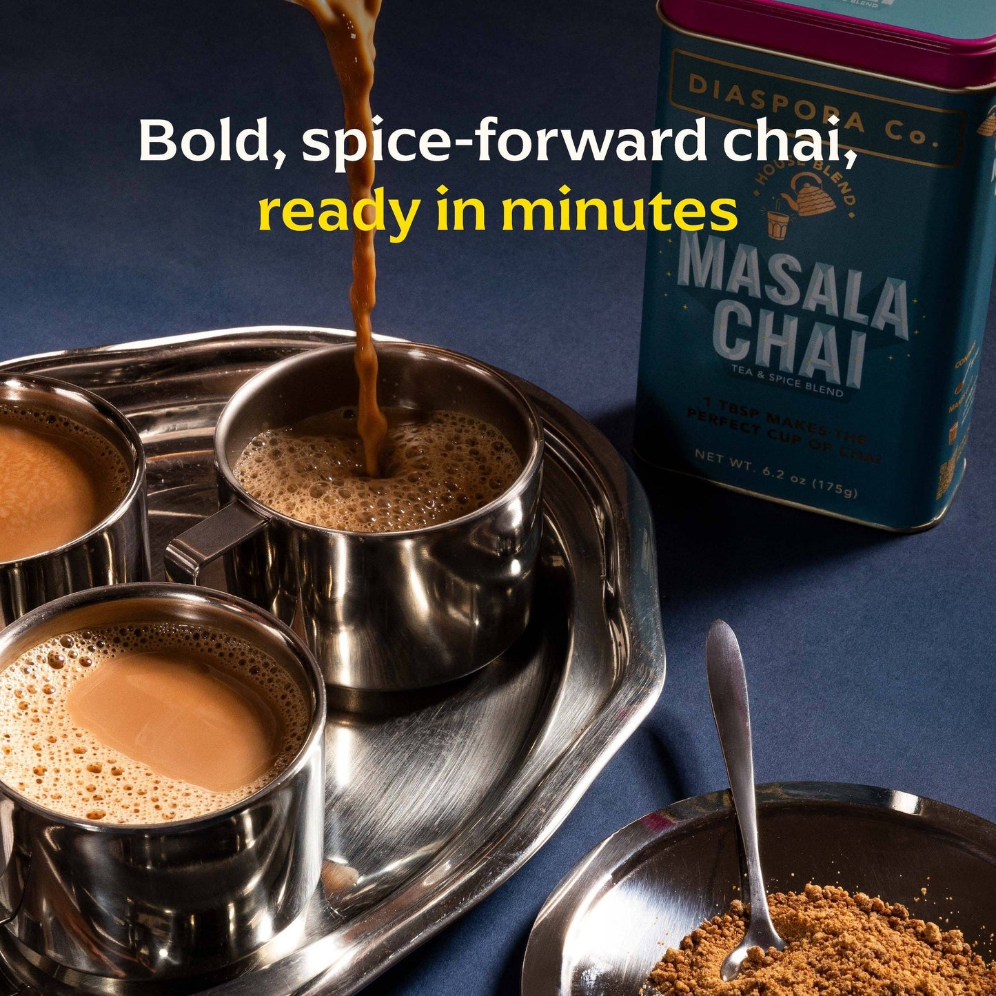 Masala Chai (Tea & Spice Blend) - For Chai Lattes