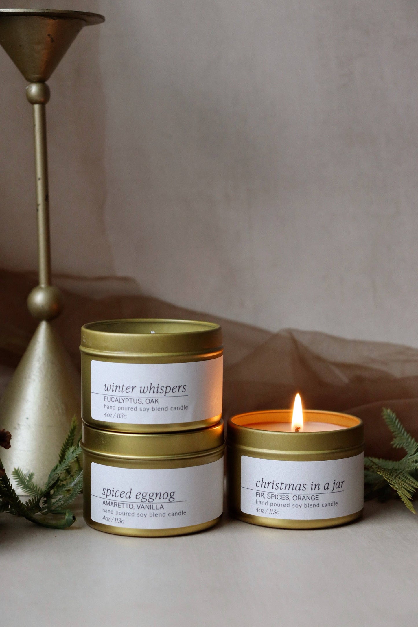 Christmas in a Jar 4oz Candle