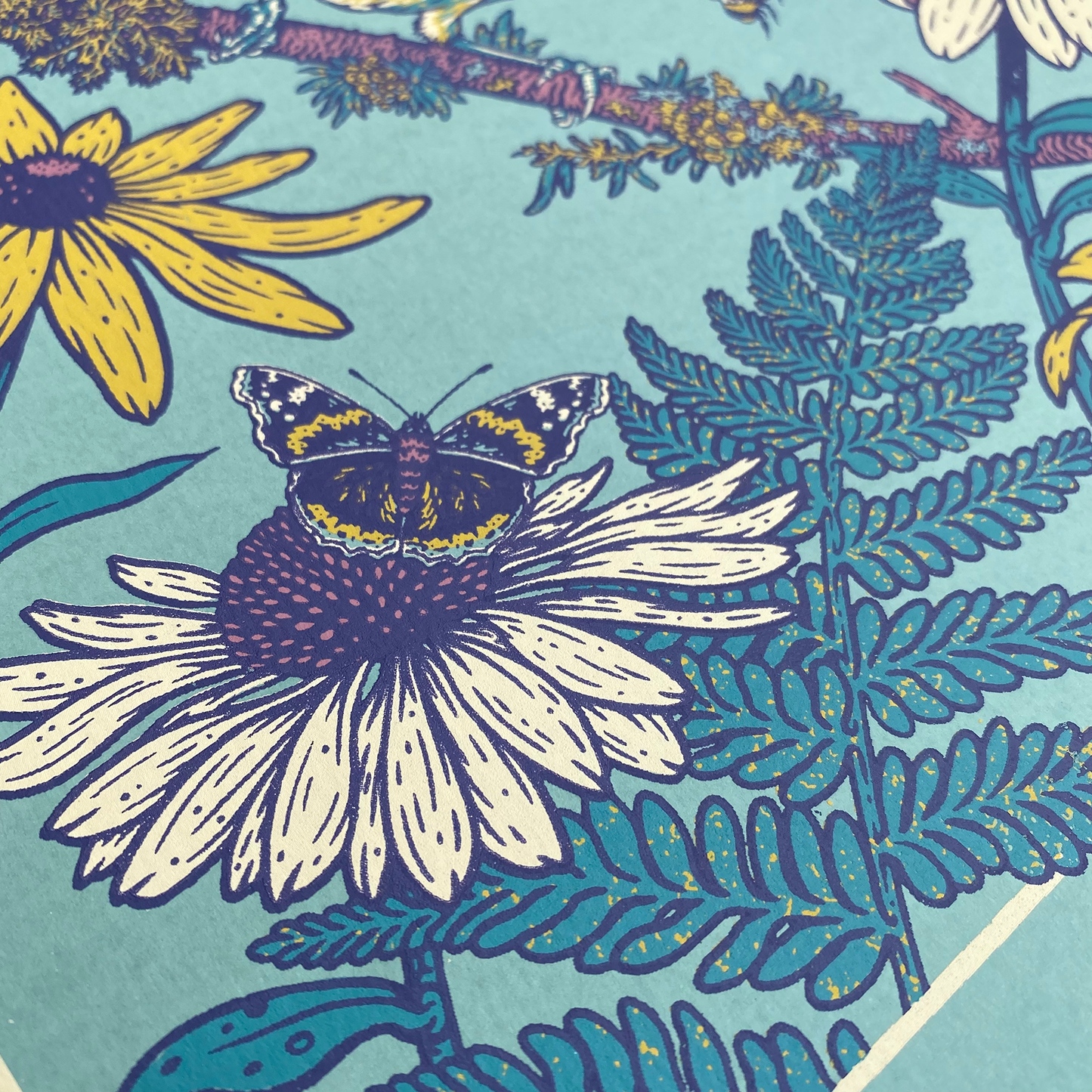 Prairie Warbler Giclee Print 11x14"