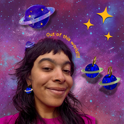 Planet Picasso Mini Hair Claw