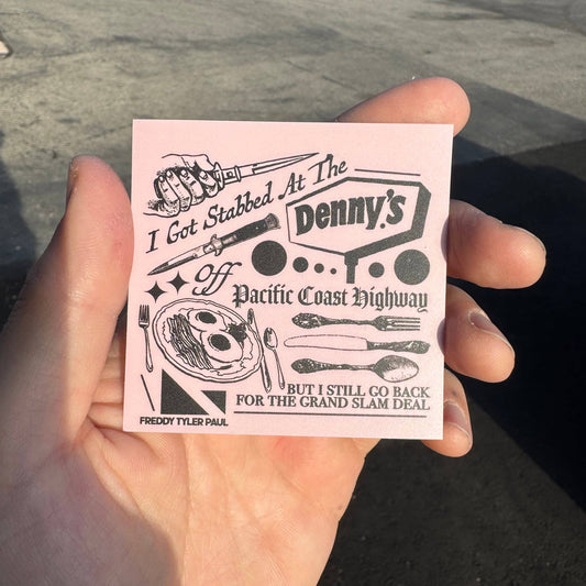 'Denny’s' Little Sticker