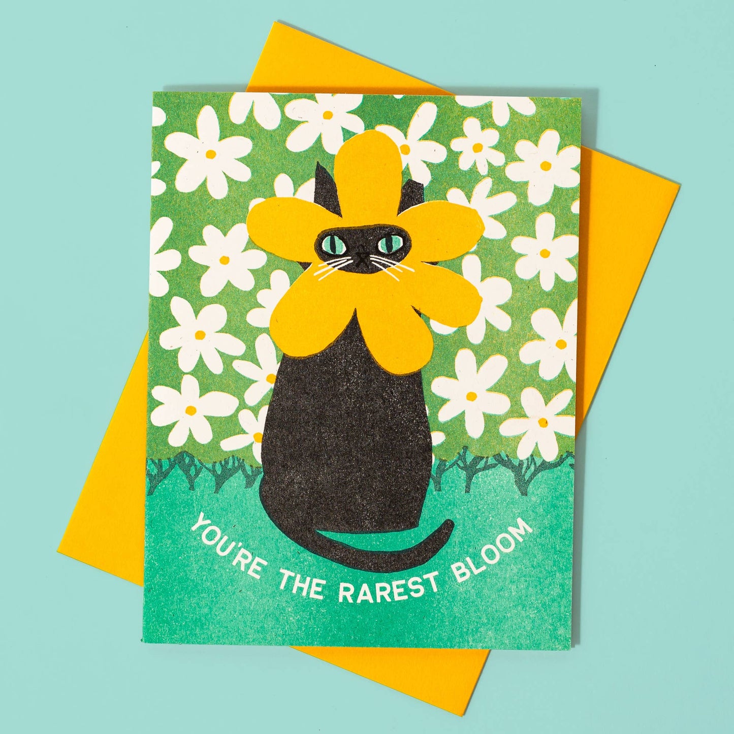 Rarest Bloom - Risograph Card