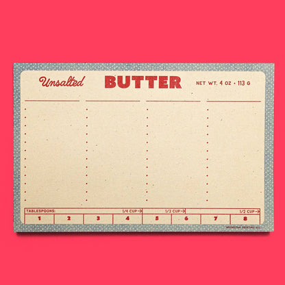 Butter - Risograph Notepad