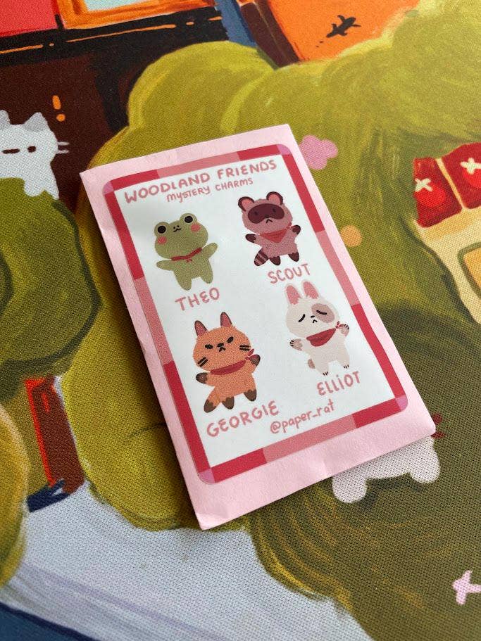 Woodland Friends Mystery Acrylic Charms