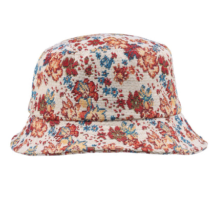 Floral Tapestry Jacquard Bucket Hat