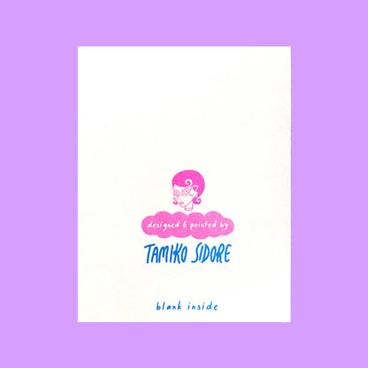 SEND NUDIS - Riso Greeting Card