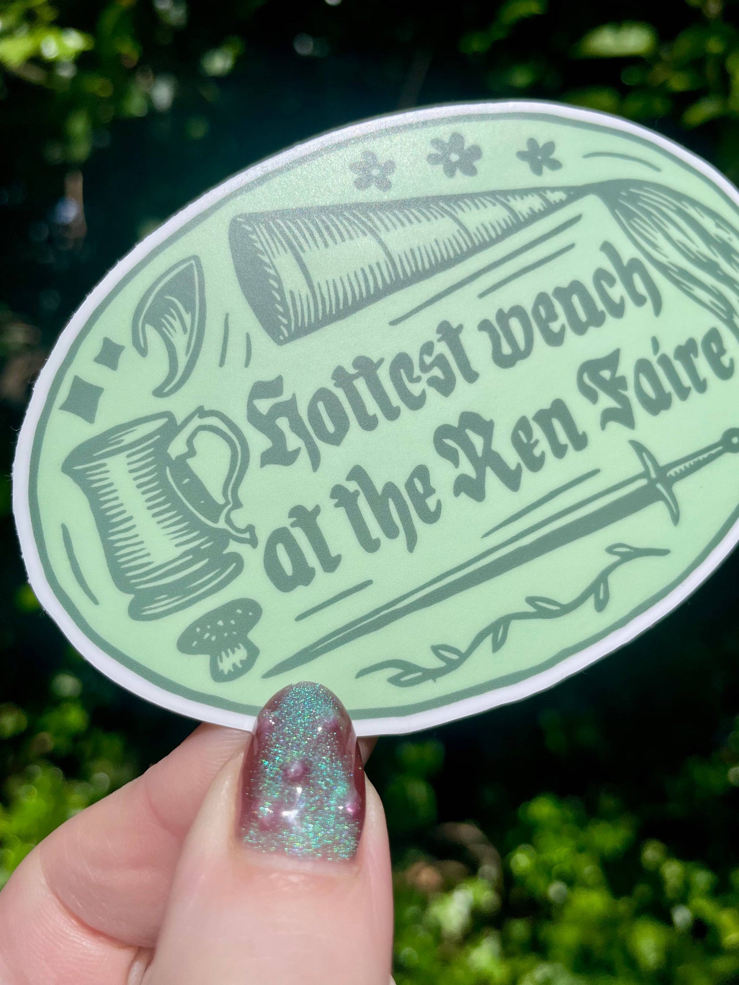 Ren Faire Sticker