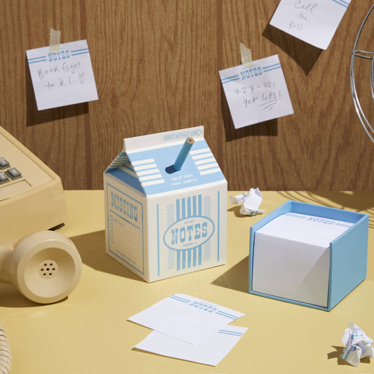 Grade A Notes Milk Carton Note Set