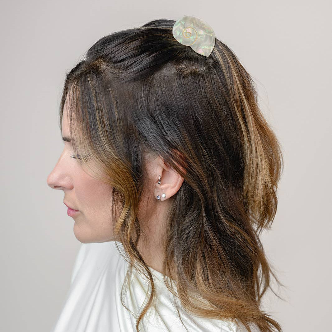 Siren Claw - Sea Shell Acetate Mermaid Hair Clip