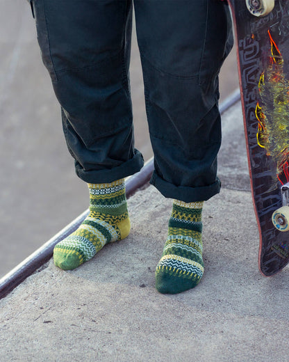Fiddlehead Crew Socks