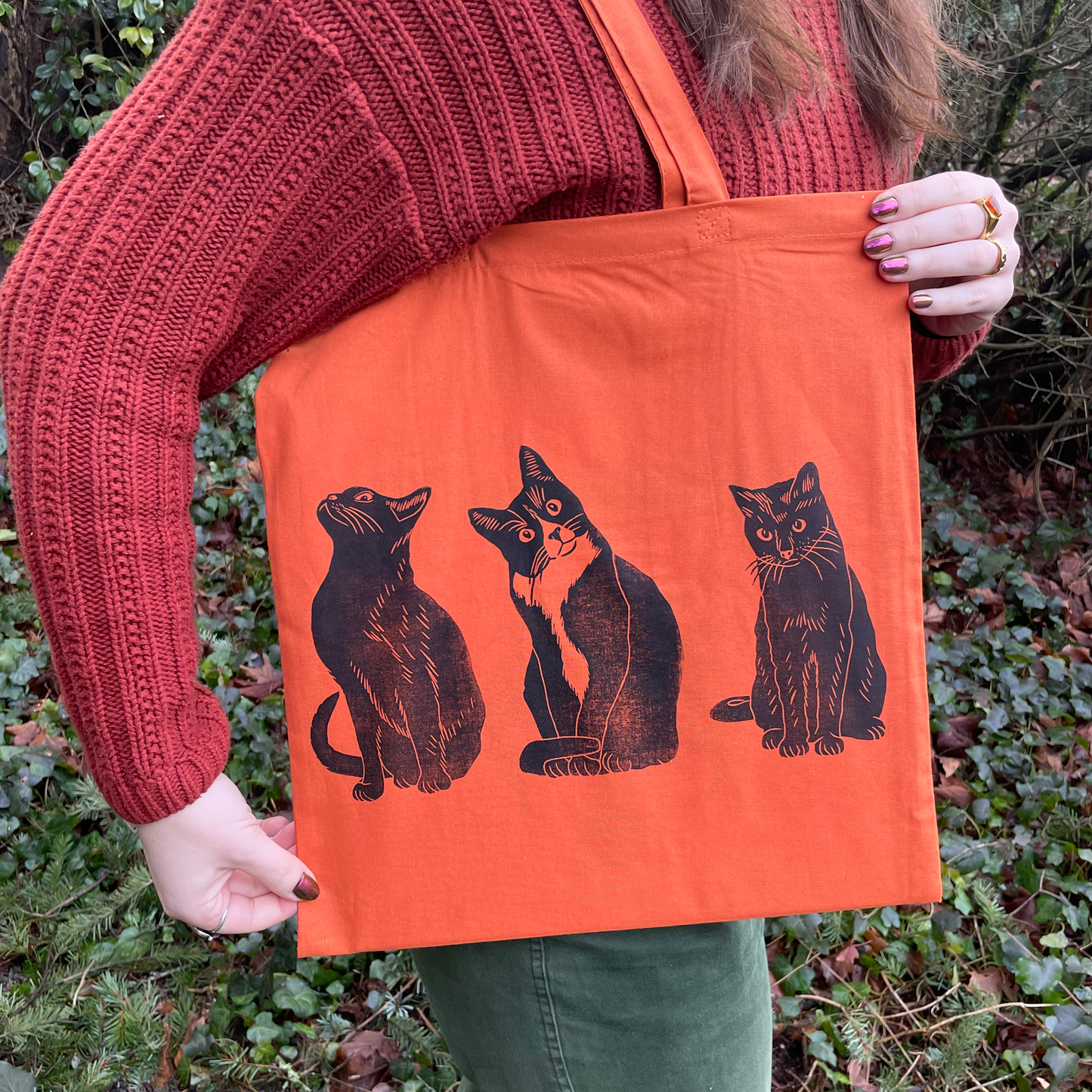 Cute Cat Tote Bag