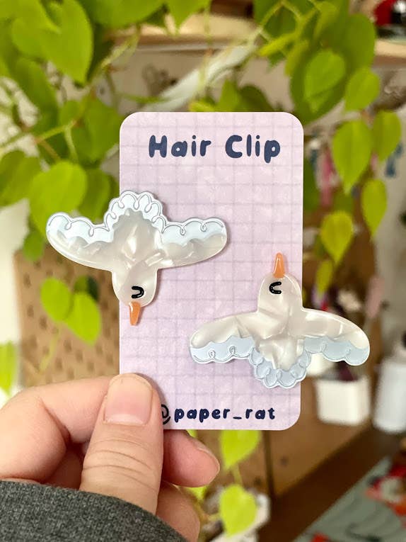 Seagull Hair Clip Barrette