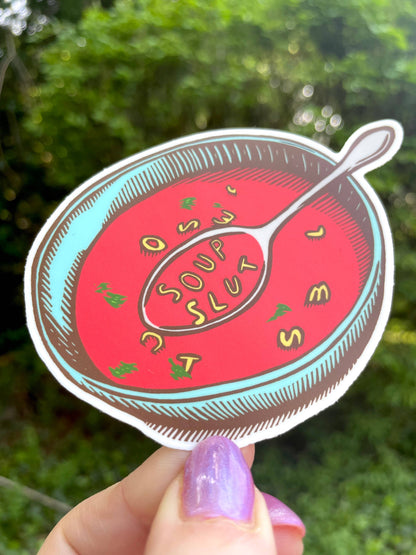 Soup Slut Sticker