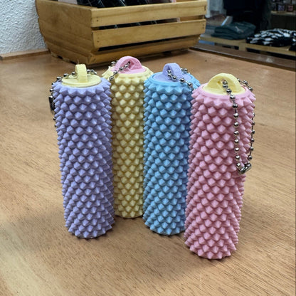 Many Spikes Mini Keychain